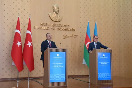 XİN Ceyhun Bayramovla Mövlud Çavuşoğlunun görüşü barədə məlumat yayıb - YENİLƏNİB-3