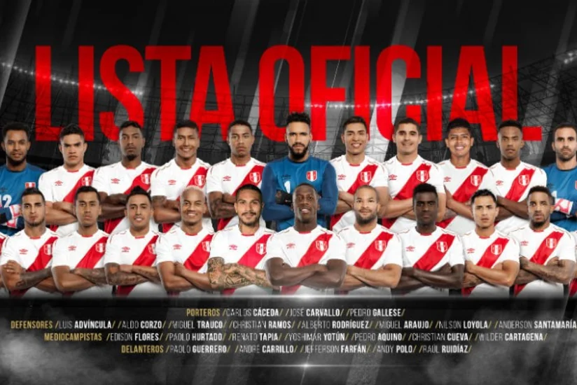 Peru millisinin DÇ-2018 üçün yekun heyəti açıqlanıb