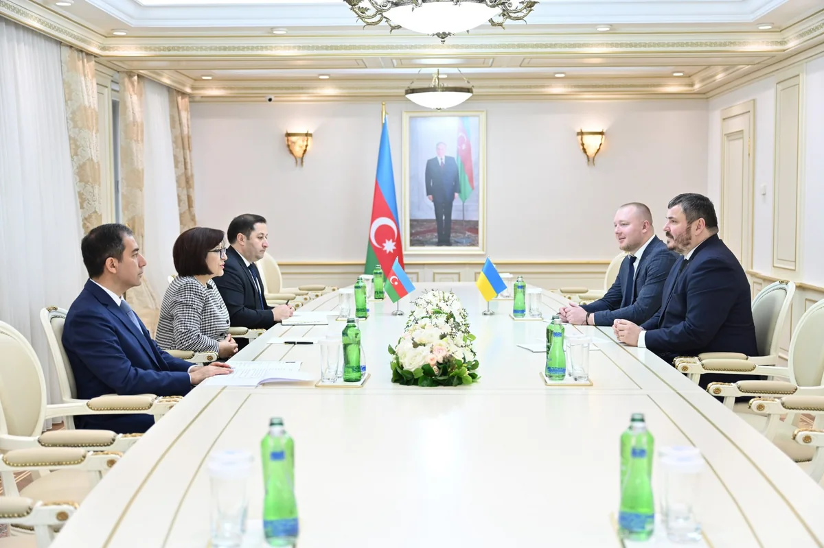 Ukrainian envoy, Azerbaijan's Milli Majlis speaker discuss inter-parliamentary relations