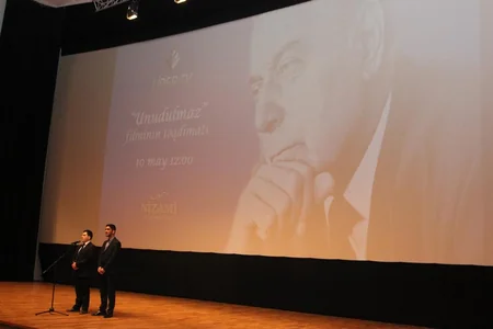 Nizami Kino Mərkəzində Unudulmaz sənədli filminin təqdimatı keçirilib