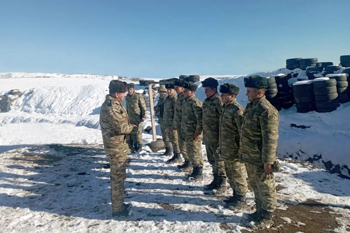 Müdafiə Nazirliyinin nümayəndələri azad edilmiş ərazilərdəki hərbi bölmələrdə olublar
