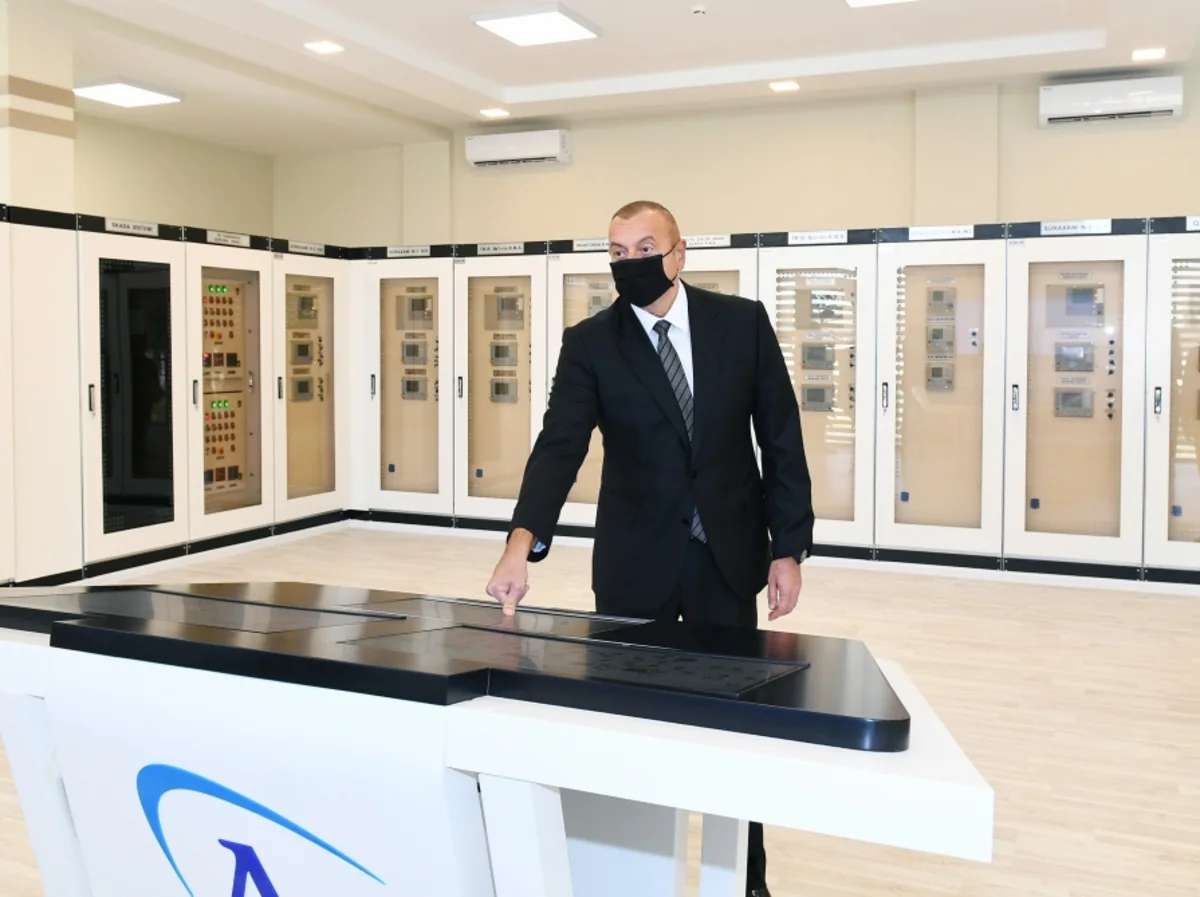 İlham Əliyev “Suraxanı” yarımstansiyasının açılışında iştirak edib