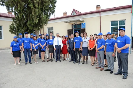 Heydər Əliyev Fondunun nümayəndələri Qarabağ bölgəsində sakinlərlə görüşüb