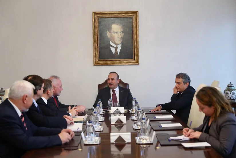 Türkiyə XİN başçısı Minsk Qrupunun həmsədrləri ilə Qarabağ münaqişəsini müzakirə edib
