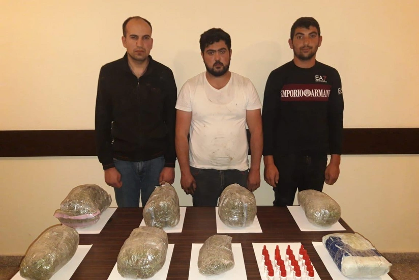 Задержаны 5 человек, пытавшихся переправить наркотики из Ирана в Азербайджан