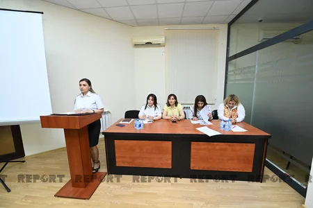 Bakıda yetkinlik yaşına çatmayan 21 məhkumla maarifləndirmə tədbiri keçirilib