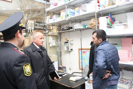 “Sədərək” Ticarət Mərkəzində dini təyinatlı ədəbiyyatın və əşyaların satışı ilə məşğul olan mağazalarda monitorinq keçirilib