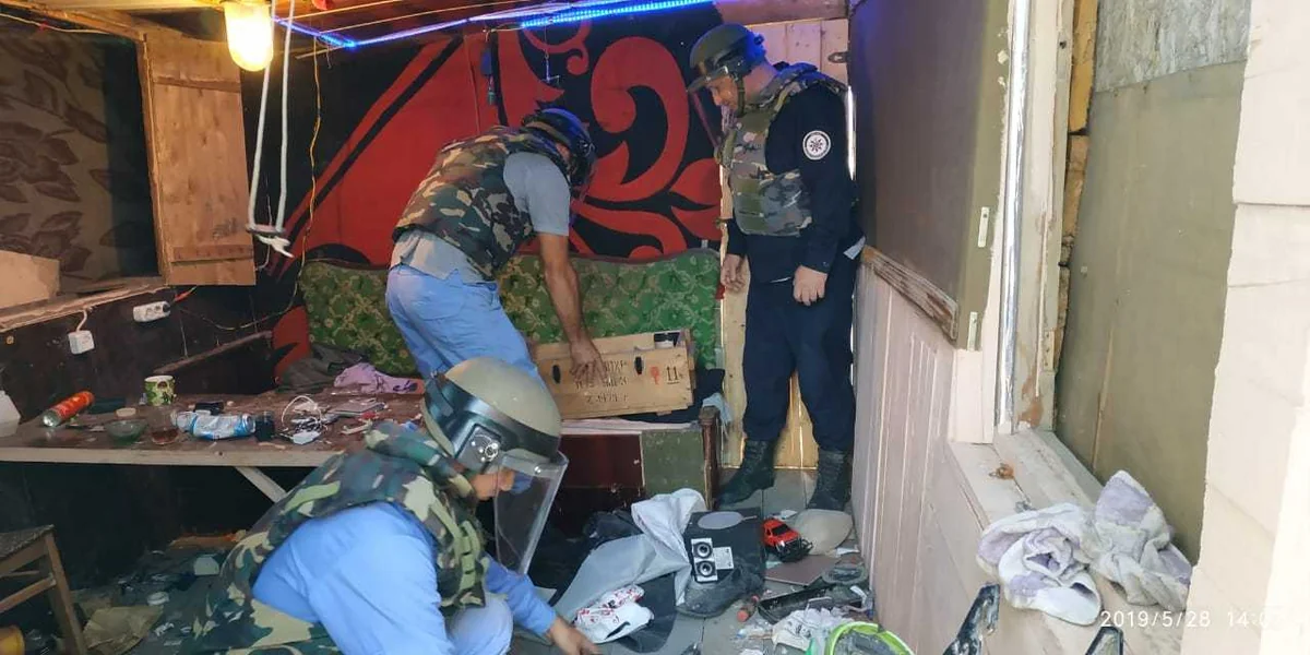 Biləcəri qəsəbəsində silah-sursat tapılıb