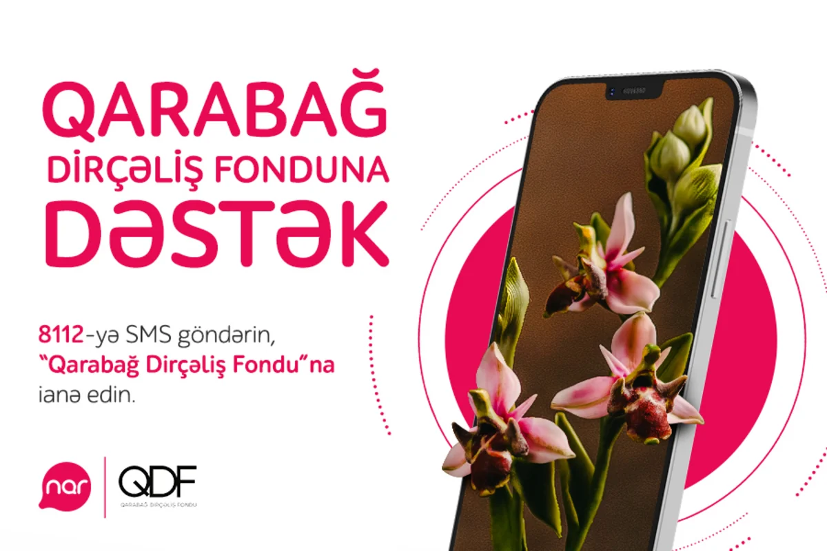 Artıq “Nar” abunəçiləri “Qarabağ Dirçəliş Fondu”na ianə edə bilər