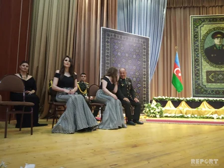 Silahlı Qüvvələrin Təlim və Tədris Mərkəzində Yolumuz Heydər Əliyev yoludur mövzusunda tədbir keçirilib