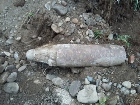 Ağstafada bir ədəd top mərmisi aşkar edilib