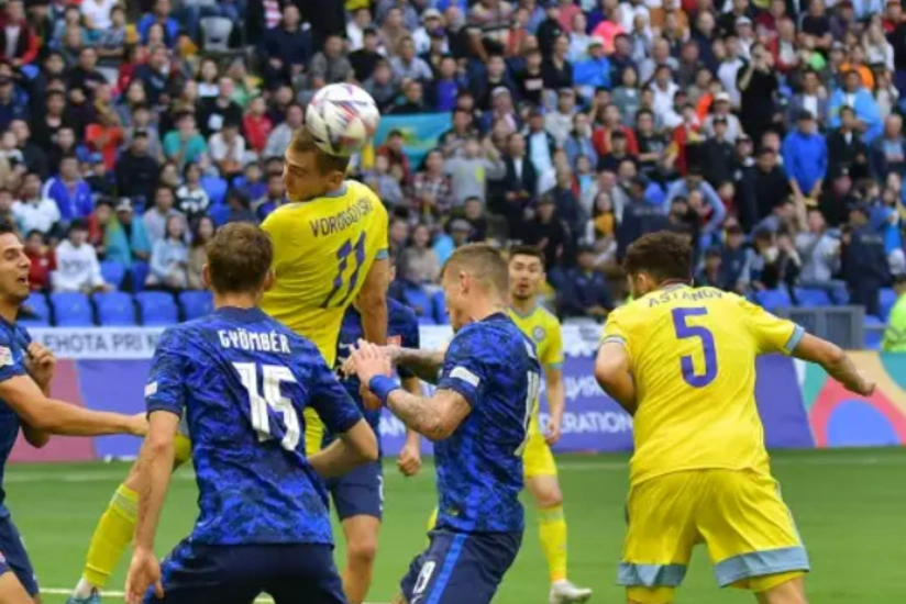 Nations League: Kazakhstan defeats Slovakia