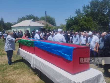 Saatlıda Birinci Qarabağ müharibəsinin daha iki şəhidi dəfn edilib - YENİLƏNİB