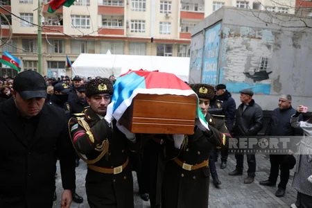 Şəhid Orxan Əsgərov İkinci Şəhidlər xiyabanında dəfn edilib - YENİLƏNİB-5