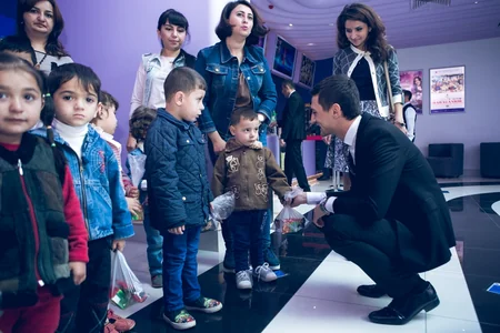 Gəncədə “CinemaPlus” kinoteatrında “SOS Gəncə” uşaqları üçün cizgi filmi nümayiş olunub - VİDEO