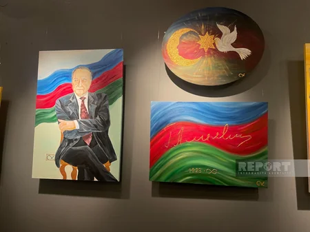 Tbilisidə Ümummilli Liderin yubileyinə həsr olunmuş sərgi açılıb