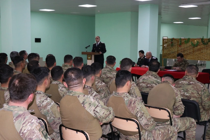 Военная прокуратура и силы спецназначения МО провели мероприятие по случаю 100-летия Гейдара Алиева