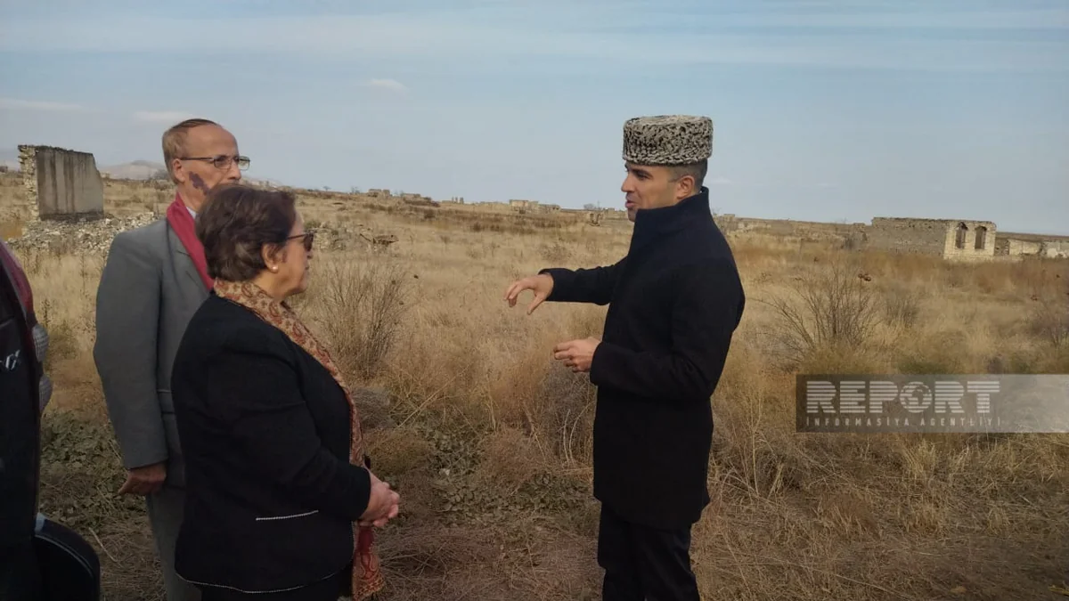 Fransada yaşayan azərbaycanlı tədqiqatçılar Ağdamda olublar - YENİLƏNİB