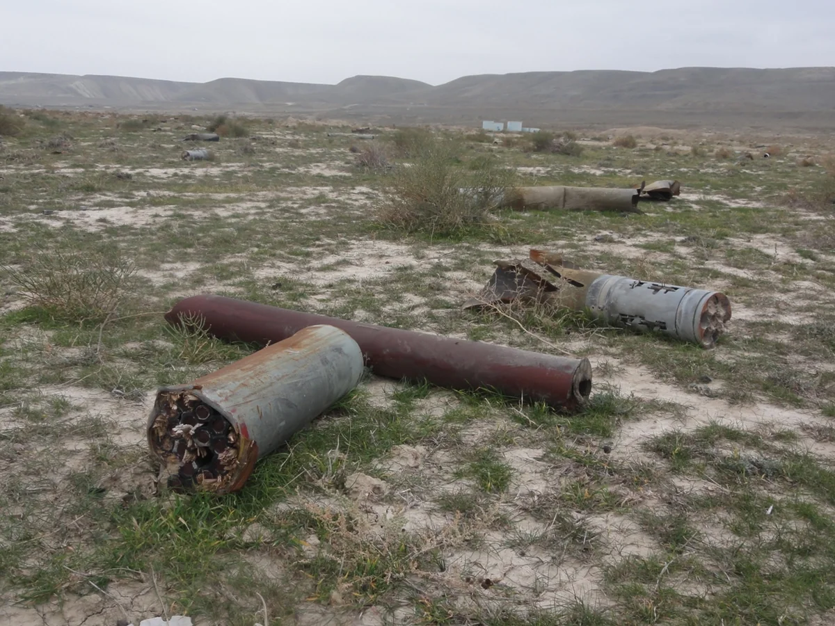 Bakı-Novorossiysk neft kəməri yaxınlığında partlamamış hərbi sursatlar tapılıb