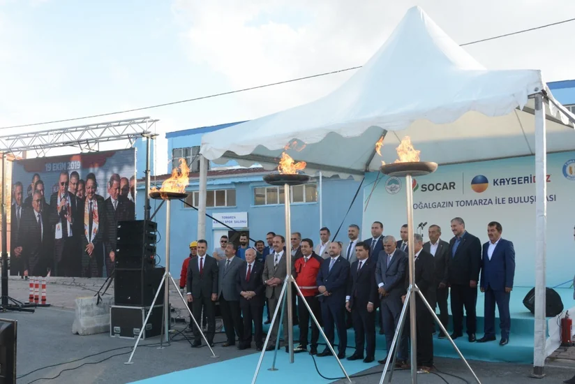 SOCAR Turkey газифицировала поселок в Кайсери