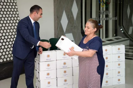 Heydər Əliyev Fondu tərəfindən aztəminatlı ailələrə qurban paylarının verilməsi başa çatıb