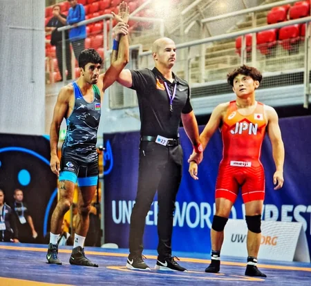 Azərbaycanın veteran güləşçisi: “Gələn il ikinci dəfə dünya çempionu olmağa çalışacağam”