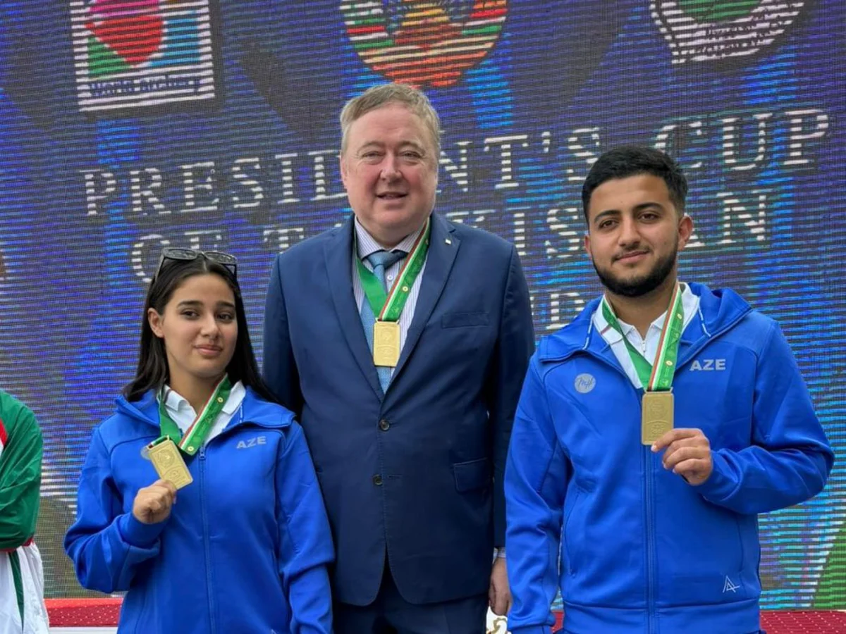 Azərbaycan kamandan oxatanları Prezident Kubokunda bürünc medal qazanıblar