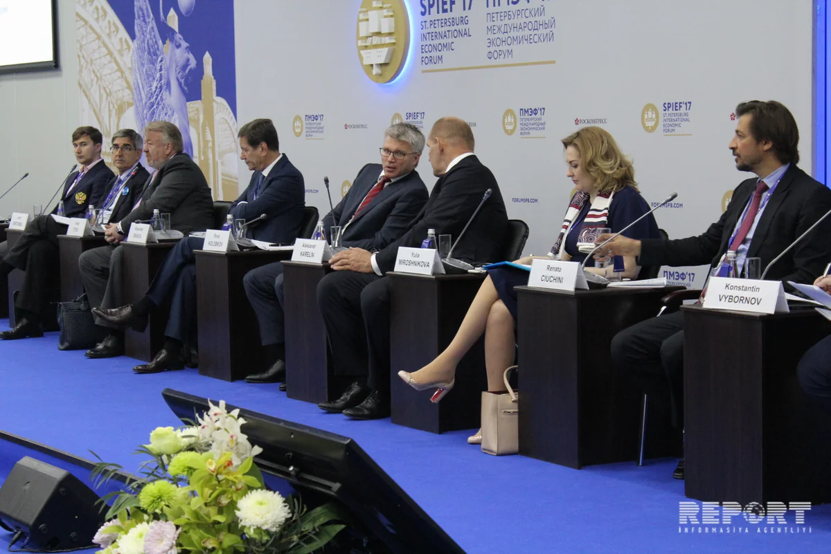 XXI St. Petersburg International Economic Forum starts