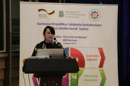 “Sahibkar  Peşə təhsili əməkdaşlığı” mövzusunda milli konfrans keçirilib