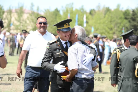 Heydər Əliyev adına Hərbi İnstitutda məzun buraxılışı - YENİLƏNİB - FOTOREPORTAJ