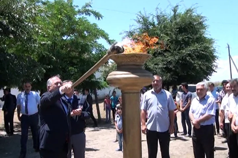 ​Azərbaycanda daha 3 kəndə qaz verilib