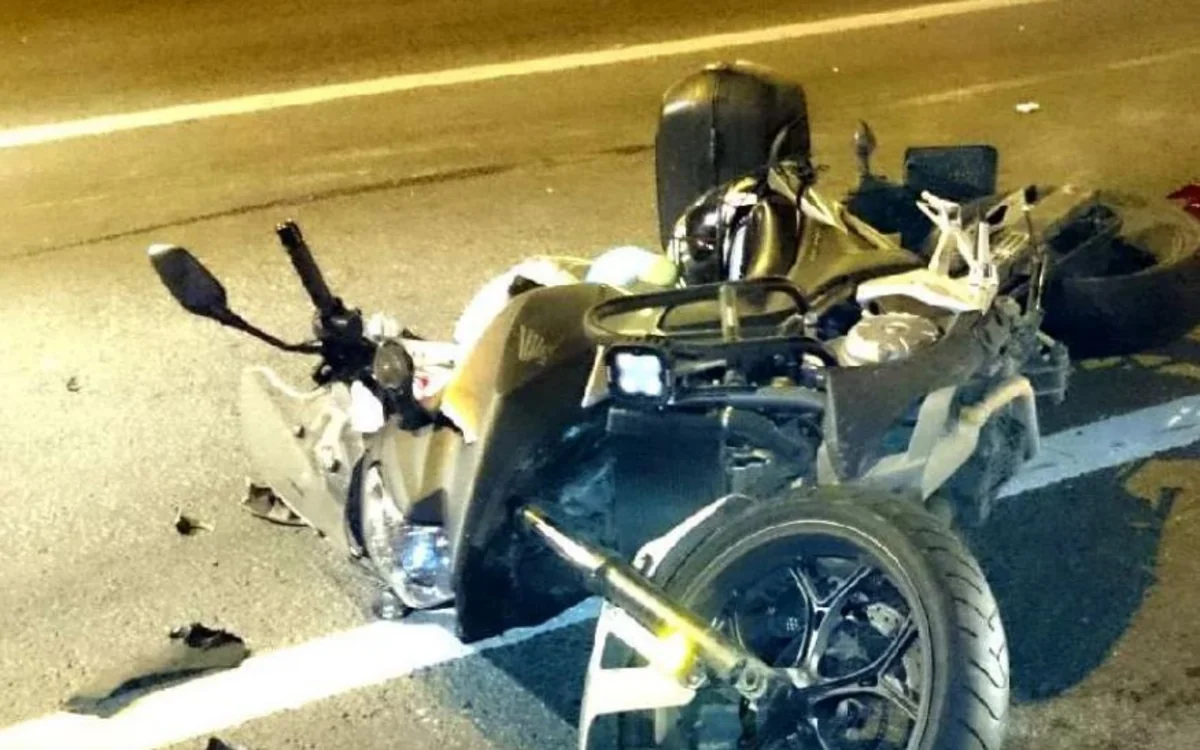 Bakıda motosiklet avtomobillə toqquşub