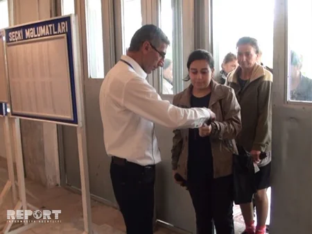 Neftçalada 359 nəfər ilk dəfə səsvermədə iştirak edib - FOTO