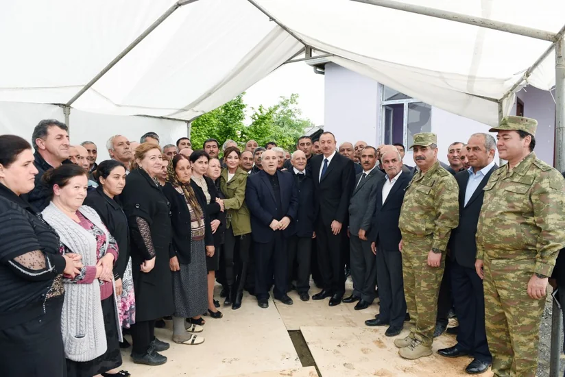 President Ilham Aliyev visited Tartar, Barda and Aghdam districts - PHOTO