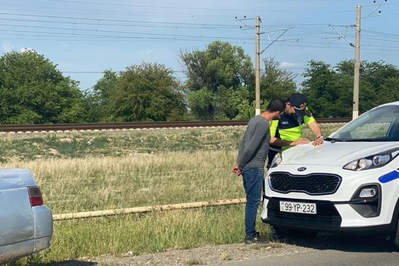 Şəmkirdə 10 sürücü barəsində protokol tərtib olunub