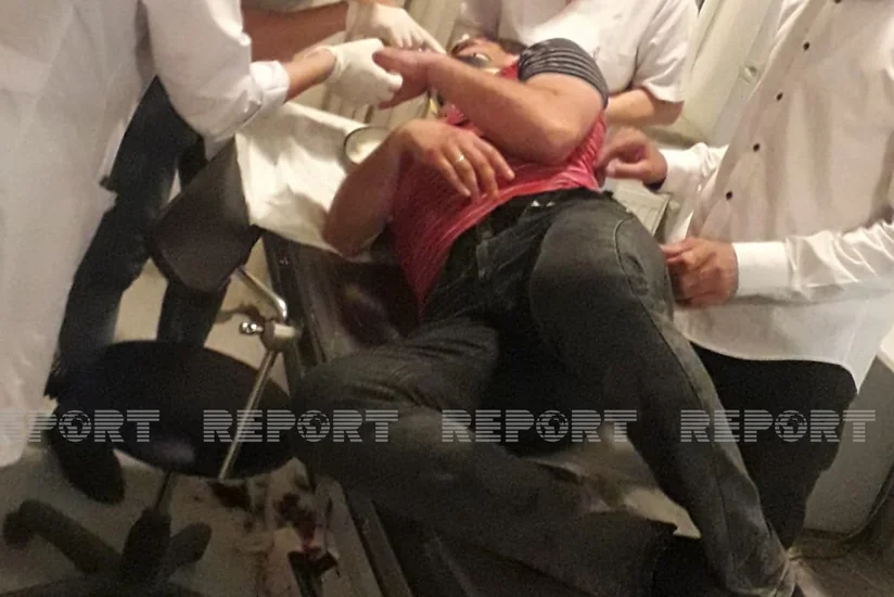 Тяжелое ДТП в Кюрдамире, есть пострадавшие