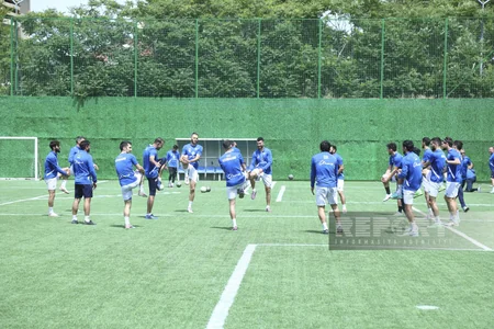 Azərbaycan minifutbol millisinin açıq məşqi baş tutub