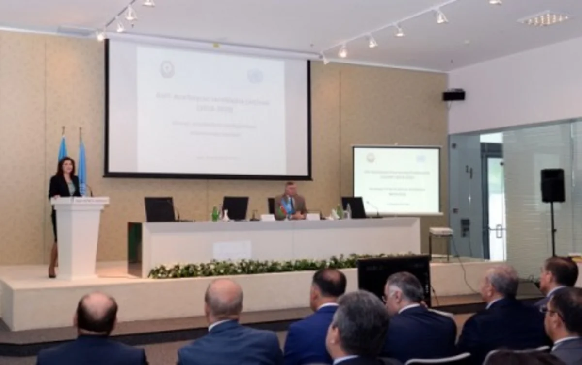 ​BMT və Azərbaycan arasında tərəfdaşlıq strategiyasının prioritet sahələrinin müəyyənləşdirilməsi ilə bağlı konfrans keçirilib