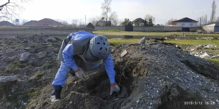 Astarada 15 ədəd təlim məqsədli tank əleyhinə mina tapılıb