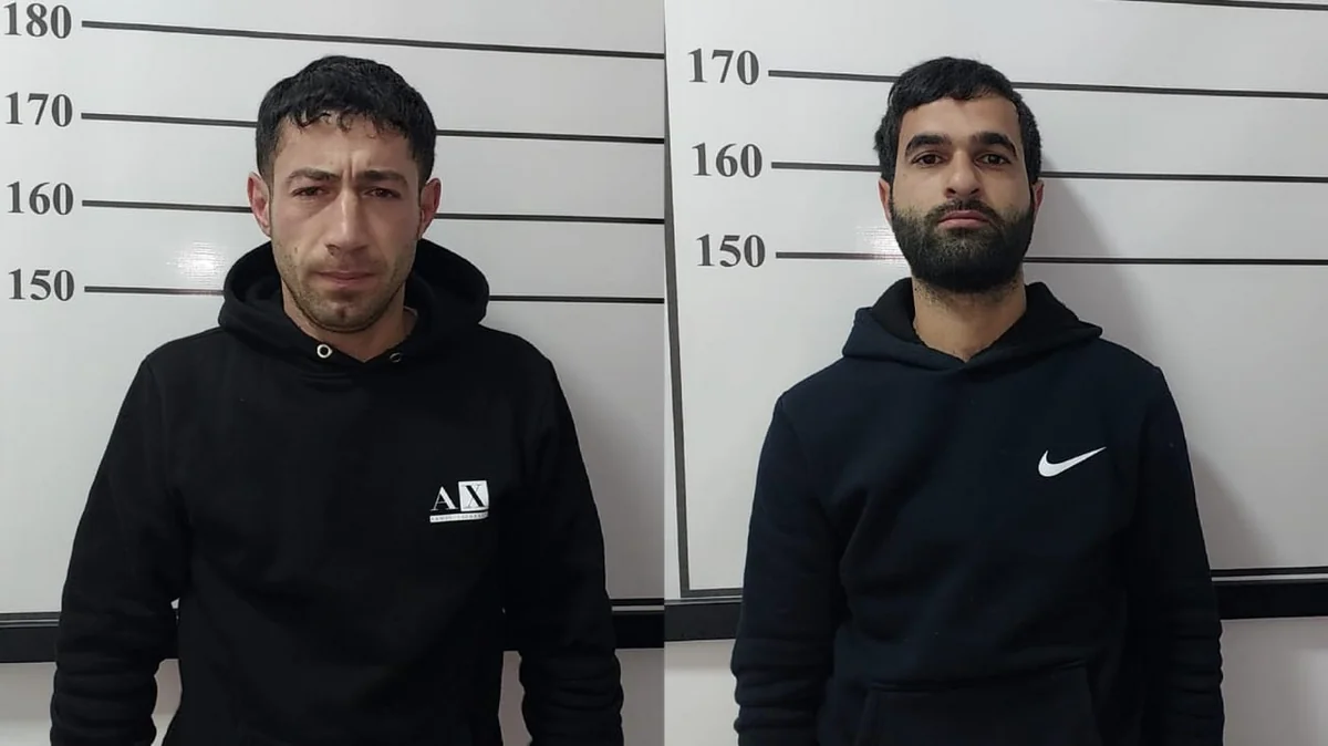 Tikilməkdə olan yeni məktəb binasından oğurluq edən Biləsuvar sakinləri saxlanılıb