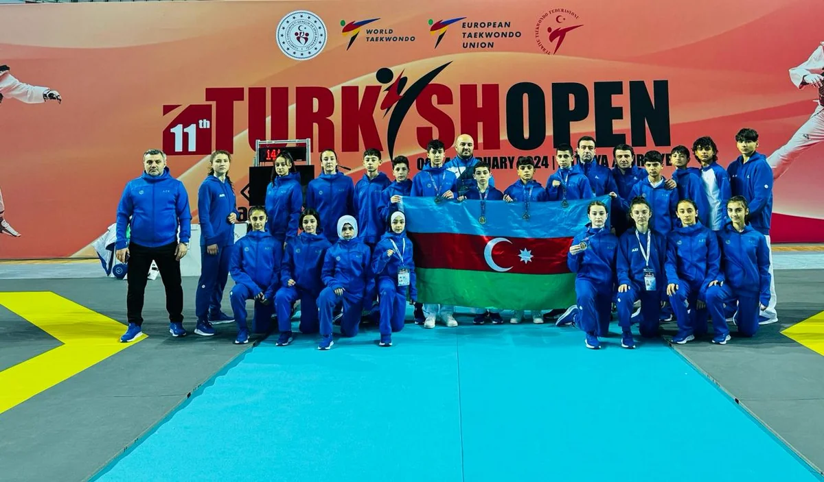 Azərbaycan taekvondoçuları Türkiyə açıq çempionatında daha 4 medal qazanıblar