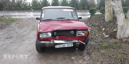 Kürdəmirdə yol qəzası baş verib - FOTO - VİDEO - YENİLƏNİB