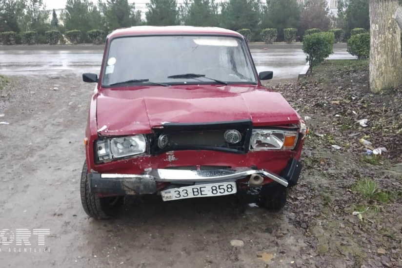 Salyanda yol qəzası baş verib, xəsarət alanlar var