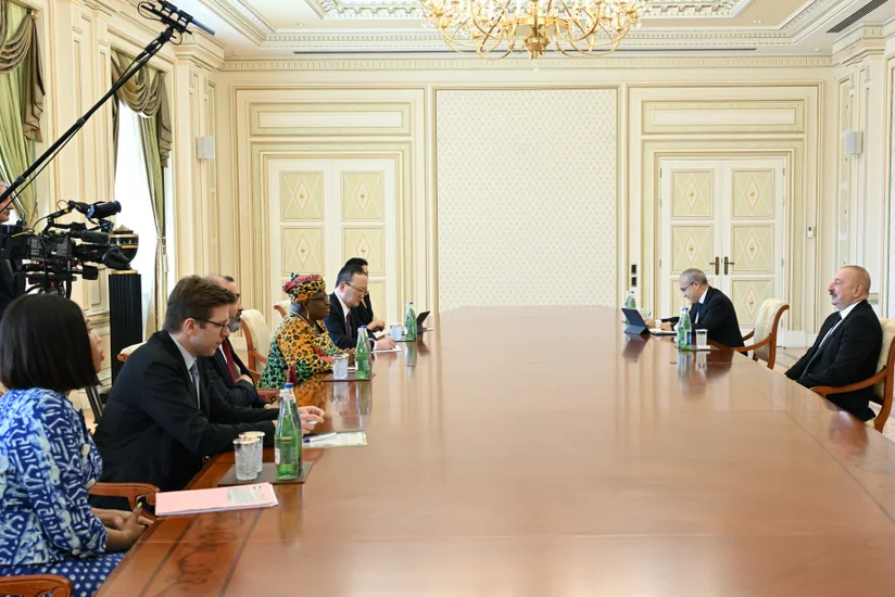 President Ilham Aliyev receives Director-General of World Trade Organization
