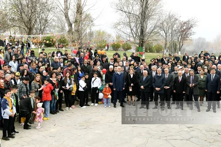 Naxçıvanda Novruz bayramı münasibətilə ümumxalq şənliyi keçirilib