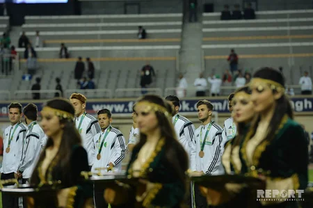 Azərbaycanın futbol millisi İslamiadanın qalibi olub - FOTOREPORTAJ
