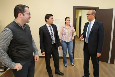 Mərakeşin Azərbaycandakı səfiri Report İnformasiya Agentliyində olub