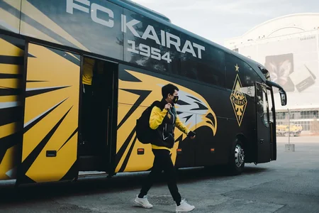 Kayrat klubu Qarabağla oyun üçün Bakıya yola düşüb