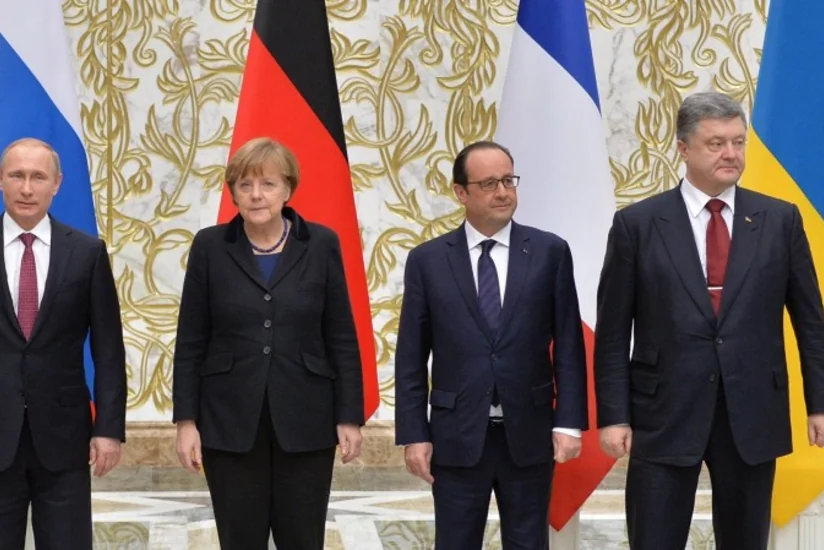 Лидеры нормандской четверки обсудили процессы урегулирования конфликта на Донбассе