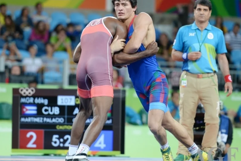 Rasul Chunayev wins a bronze medal of Rio 2016